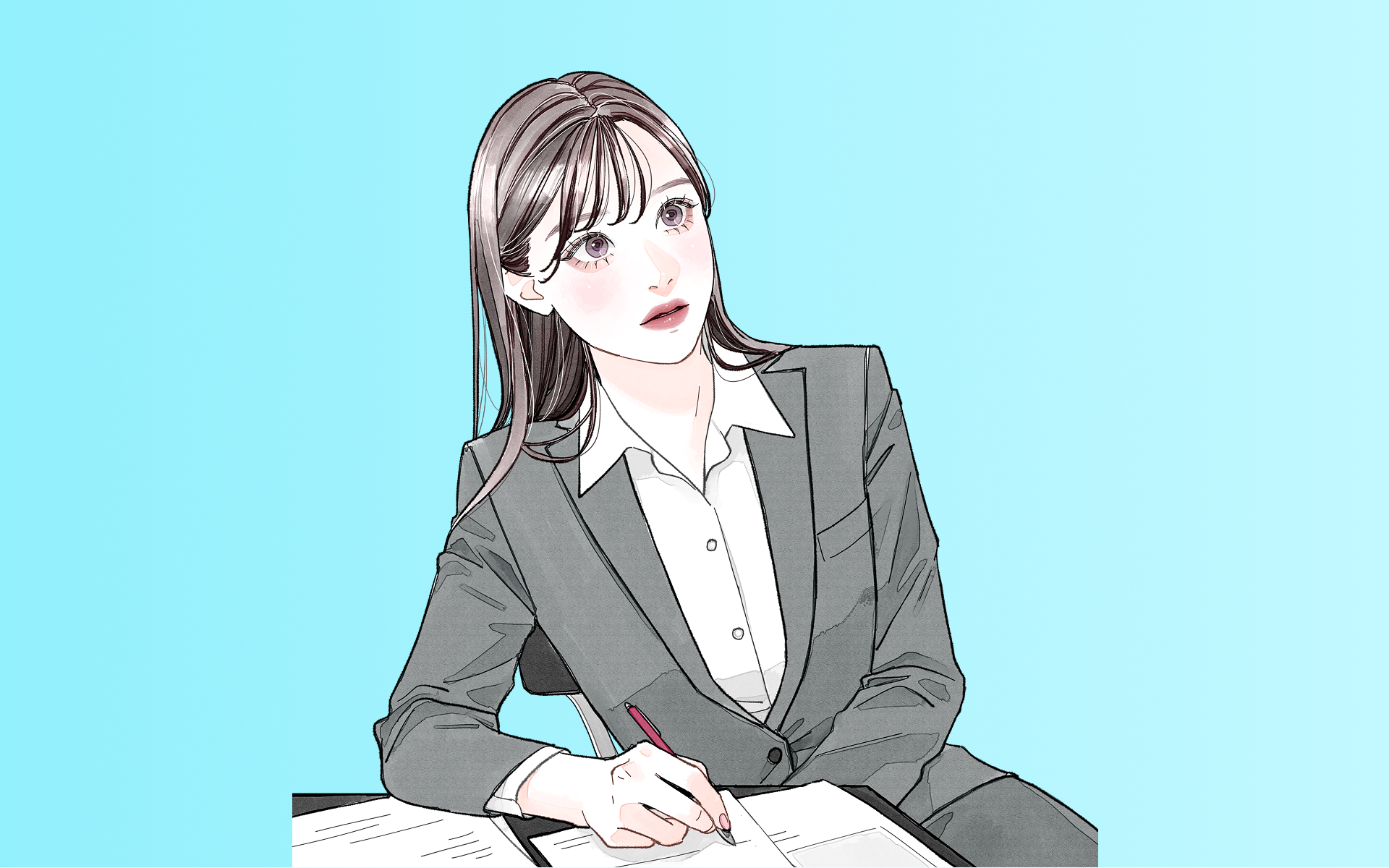 オフィスホワイトニングを選ぶ女性